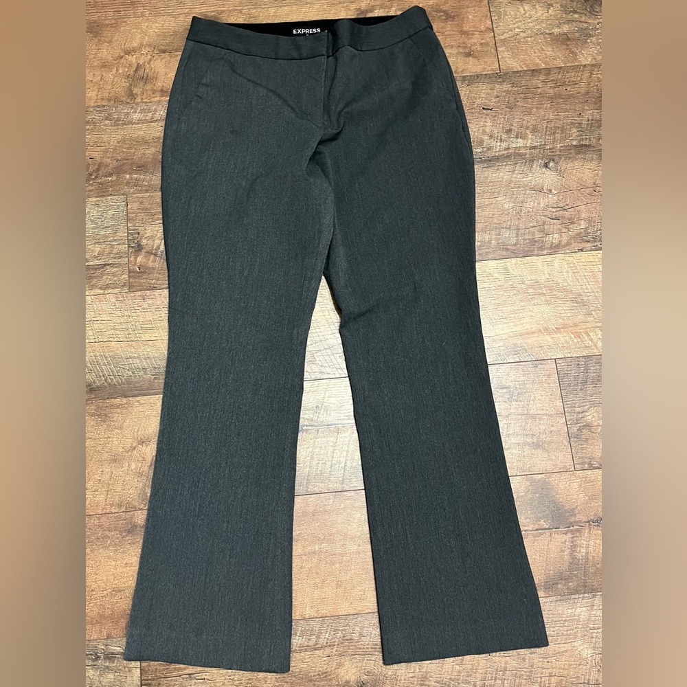Ladies Express gray dress pants size 10 short